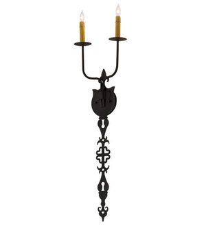 2nd Avenue - 04.1079.2.ADA.F800 - Two Light Wall Sconce - Merano - Gunmetal