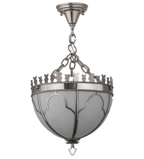 2nd Avenue - 64783-1 - Three Light Pendant - Gothic - Polished Nickel