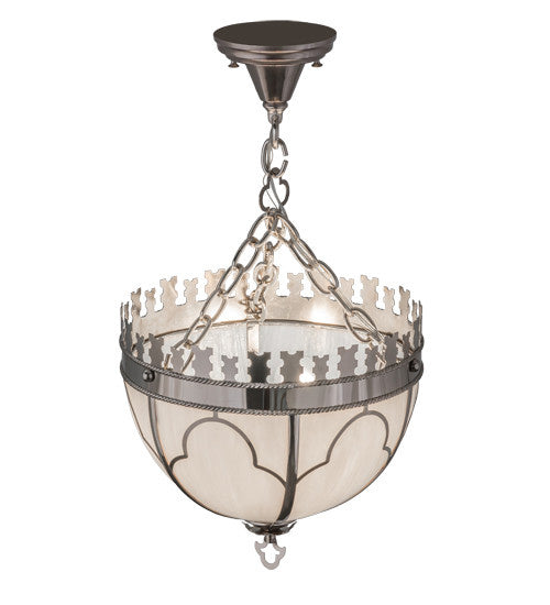 2nd Avenue - 64783-1 - Three Light Pendant - Gothic - Polished Nickel