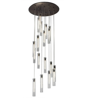 2nd Avenue - 48259-723 - 18 Light Pendant - Cilindro - Timeless Bronze