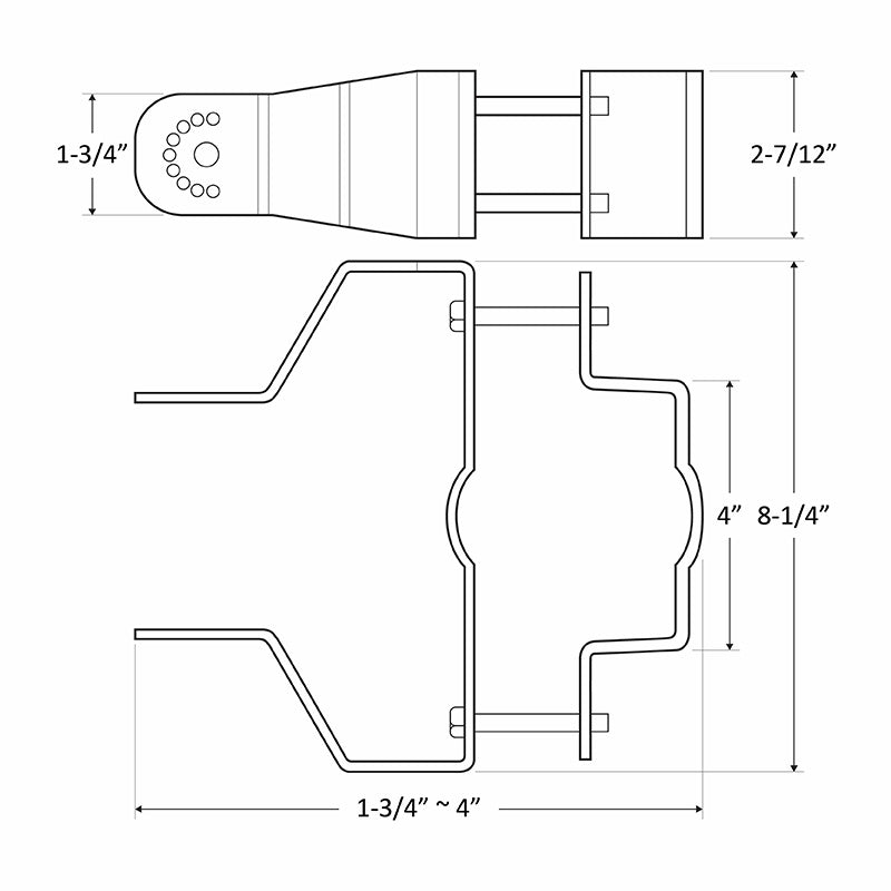 Westgate - SOLF-PMS-36W/54W - Pole Mount - Light Grey