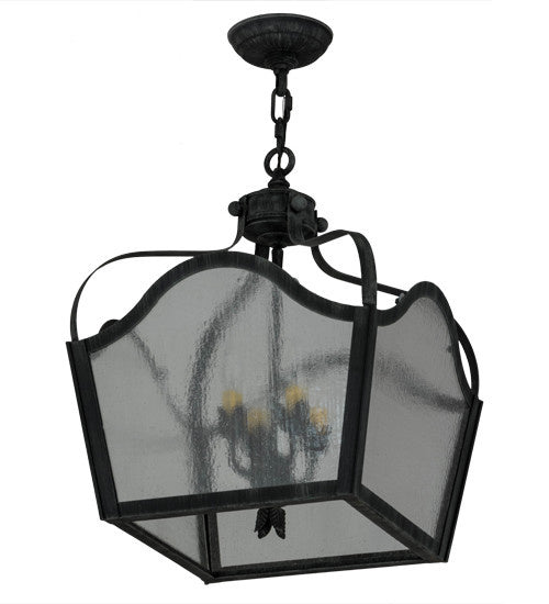 2nd Avenue - 200102-13 - Four Light Pendant - Terena - Antique Iron Gate