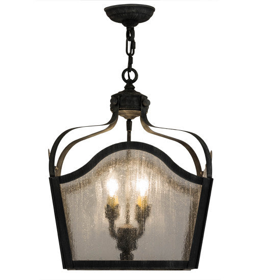 2nd Avenue - 200102-13 - Four Light Pendant - Terena - Antique Iron Gate