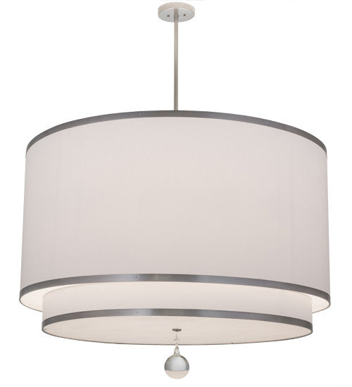 2nd Avenue - 48259-801 - Eight Light Pendant - Cilindro - Nickel Powder Coat