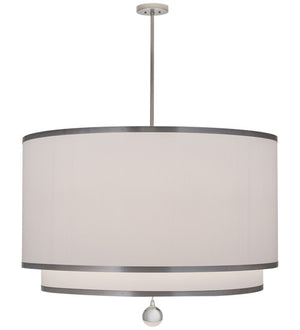 2nd Avenue - 48259-801 - Eight Light Pendant - Cilindro - Nickel Powder Coat