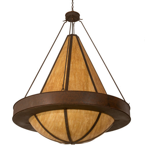 2nd Avenue - 48259-1198 - 12 Light Pendant - Obsidian - Rusty Nail