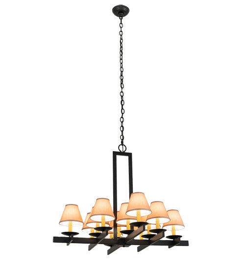 Meyda Tiffany - 202912 - 12 Light Chandelier - Dante - Blackwash