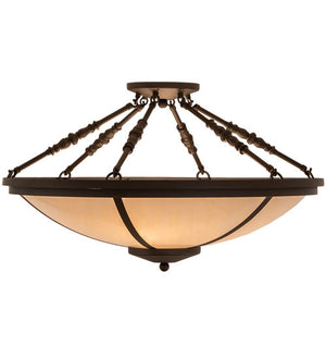 2nd Avenue - 1-0059036307-187.FI - Four Light Semi-Flushmount - Commerce - Oil Rubbed Bronze