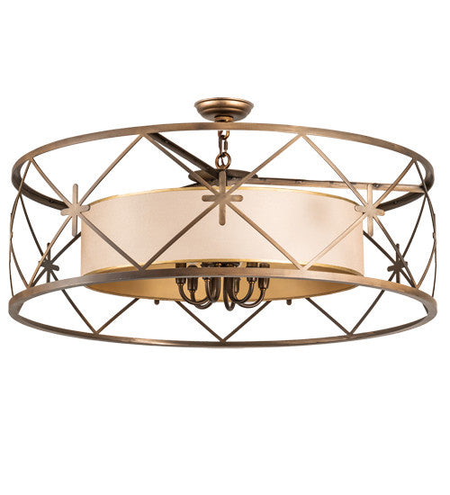 2nd Avenue - 211495-3 - Six Light Pendant - Penelope - Antique Copper