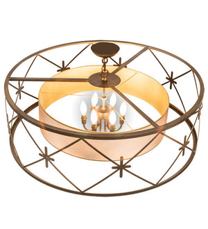 2nd Avenue - 211495-3 - Six Light Pendant - Penelope - Antique Copper