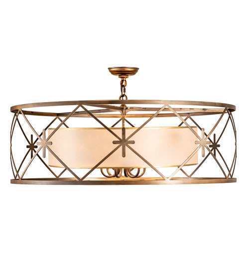 2nd Avenue - 211495-3 - Six Light Pendant - Penelope - Antique Copper