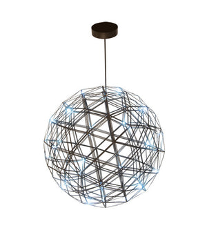 2nd Avenue - S5020-125 - 32 Light Pendant - Geosphere - Oil Rubbed Bronze