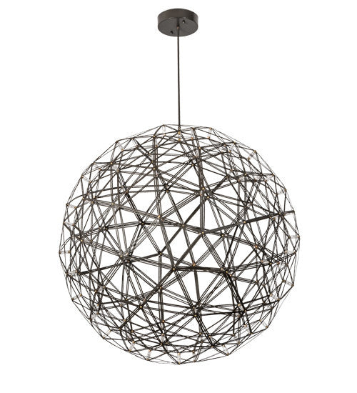 2nd Avenue - s5020-126 - 92 Light Pendant - Geosphere - Oil Rubbed Bronze