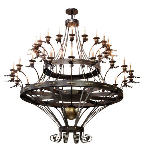 2nd Avenue - 66965-2 - LED Chandelier - Chloe - Exterior Oil Rubbed Bronze