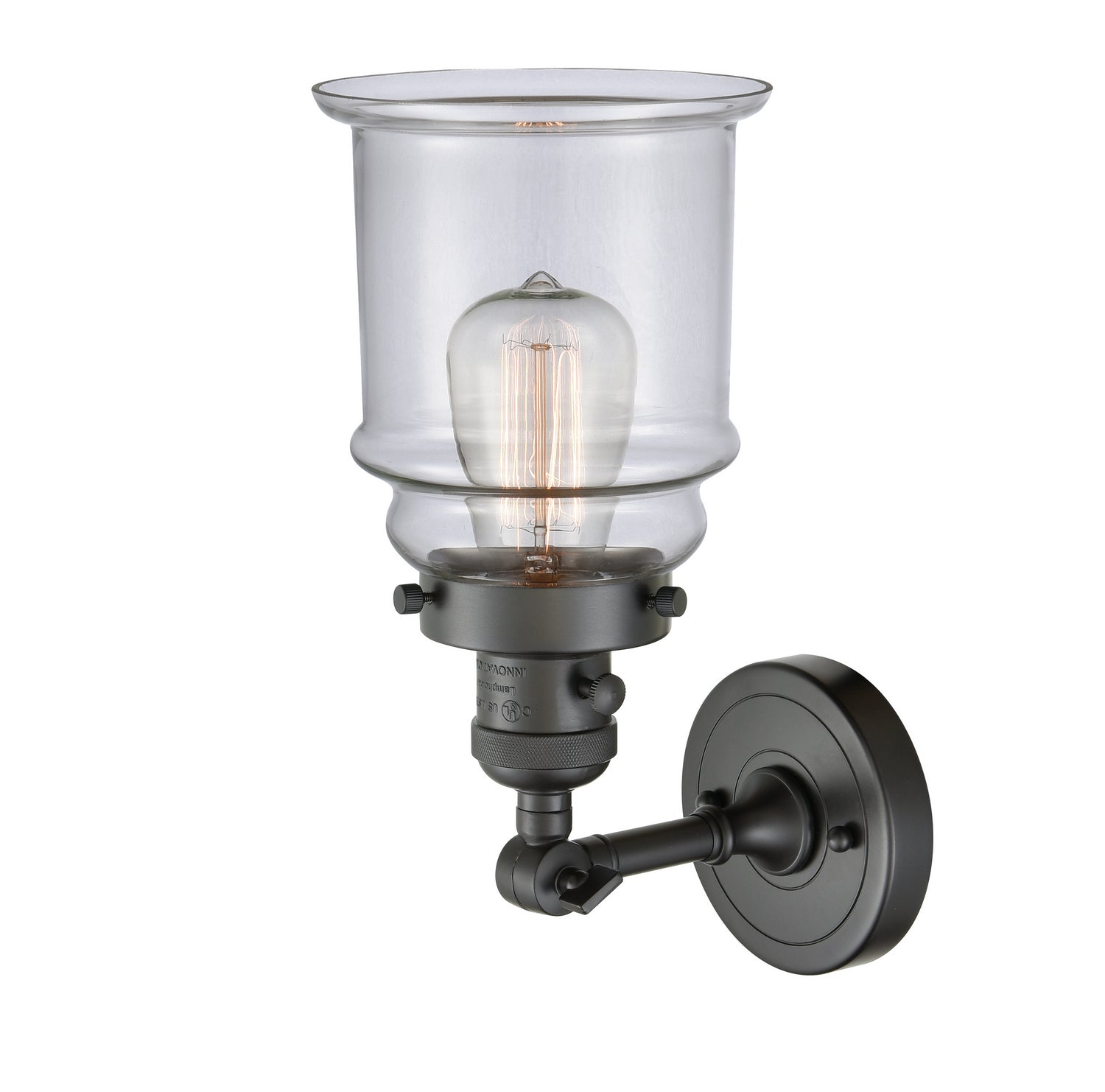 Innovations - 203SW-OB-G182 - One Light Wall Sconce - Franklin Restoration - Oil Rubbed Bronze