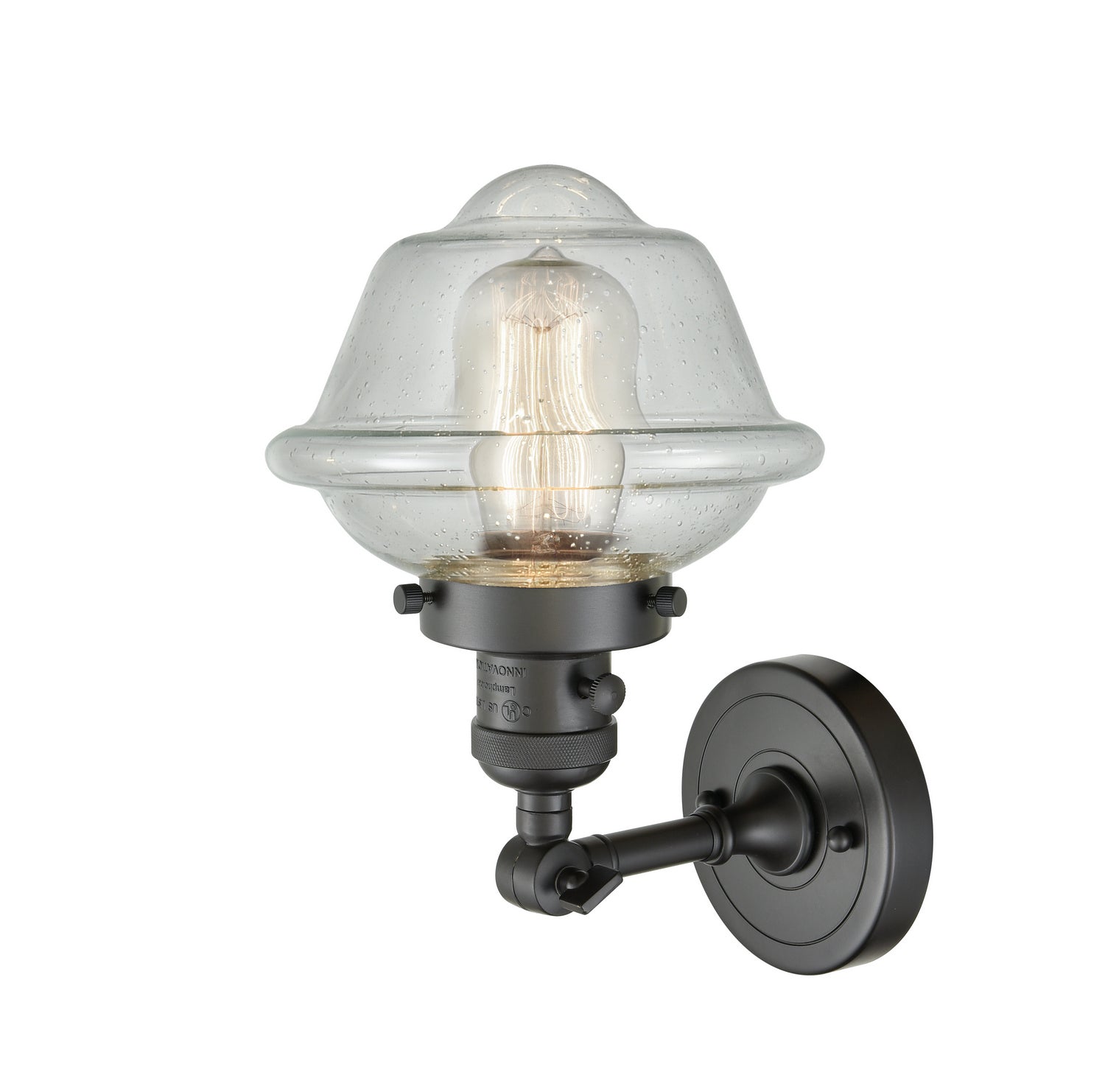 Innovations - 203SW-OB-G534 - One Light Wall Sconce - Franklin Restoration - Oil Rubbed Bronze