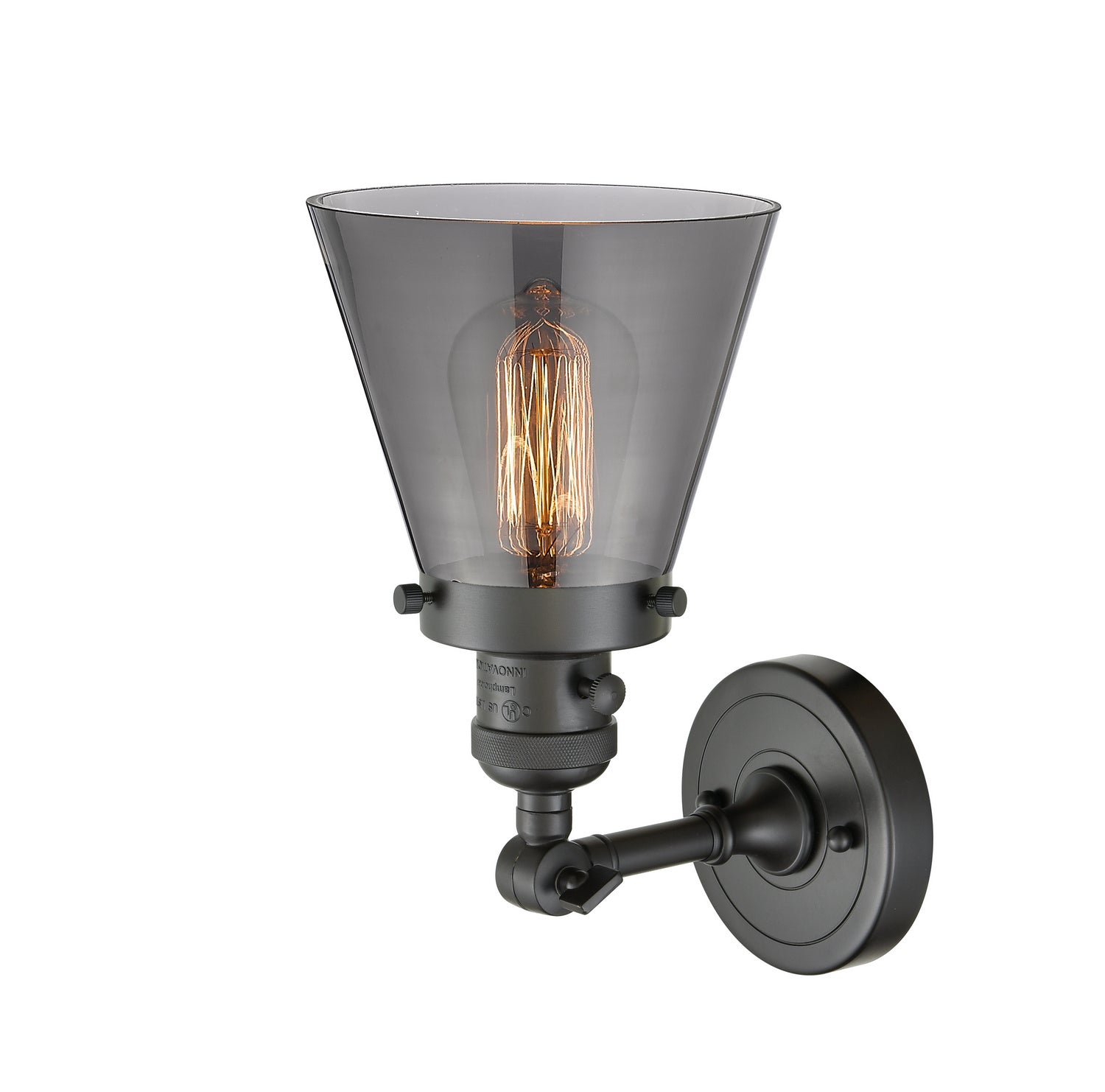 Innovations - 203SW-OB-G63 - One Light Wall Sconce - Franklin Restoration - Oil Rubbed Bronze