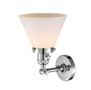 Innovations - 203SW-PC-G41 - One Light Wall Sconce - Franklin Restoration - Polished Chrome