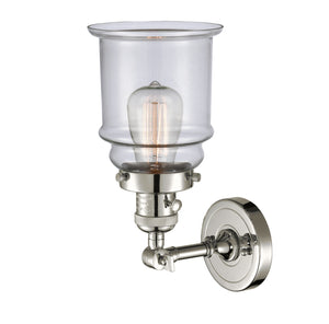 Innovations - 203SW-PN-G182 - One Light Wall Sconce - Franklin Restoration - Polished Nickel