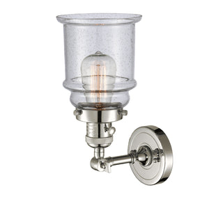 Innovations - 203SW-PN-G184 - One Light Wall Sconce - Franklin Restoration - Polished Nickel