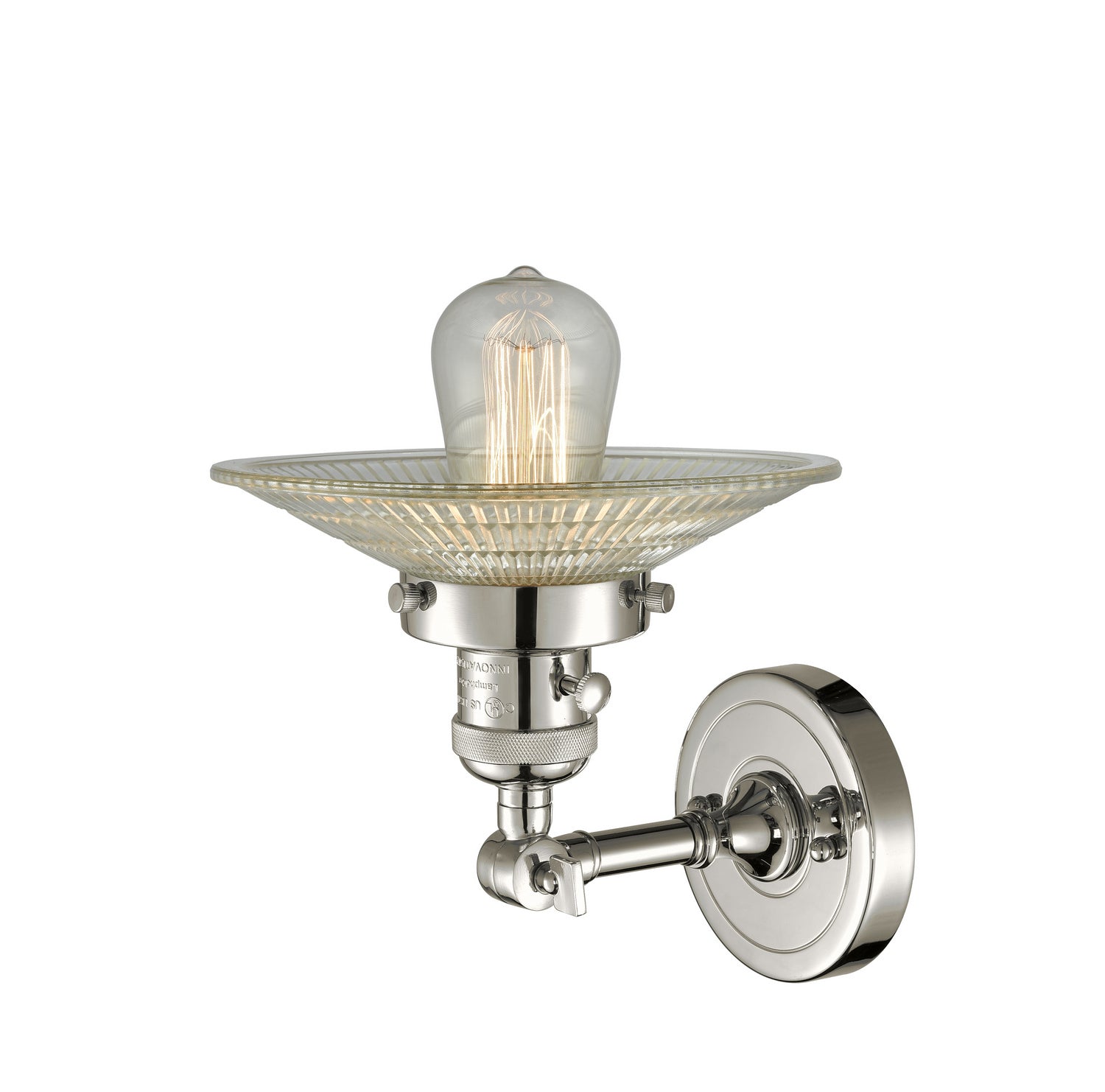 Innovations - 203SW-PN-G2 - One Light Wall Sconce - Franklin Restoration - Polished Nickel