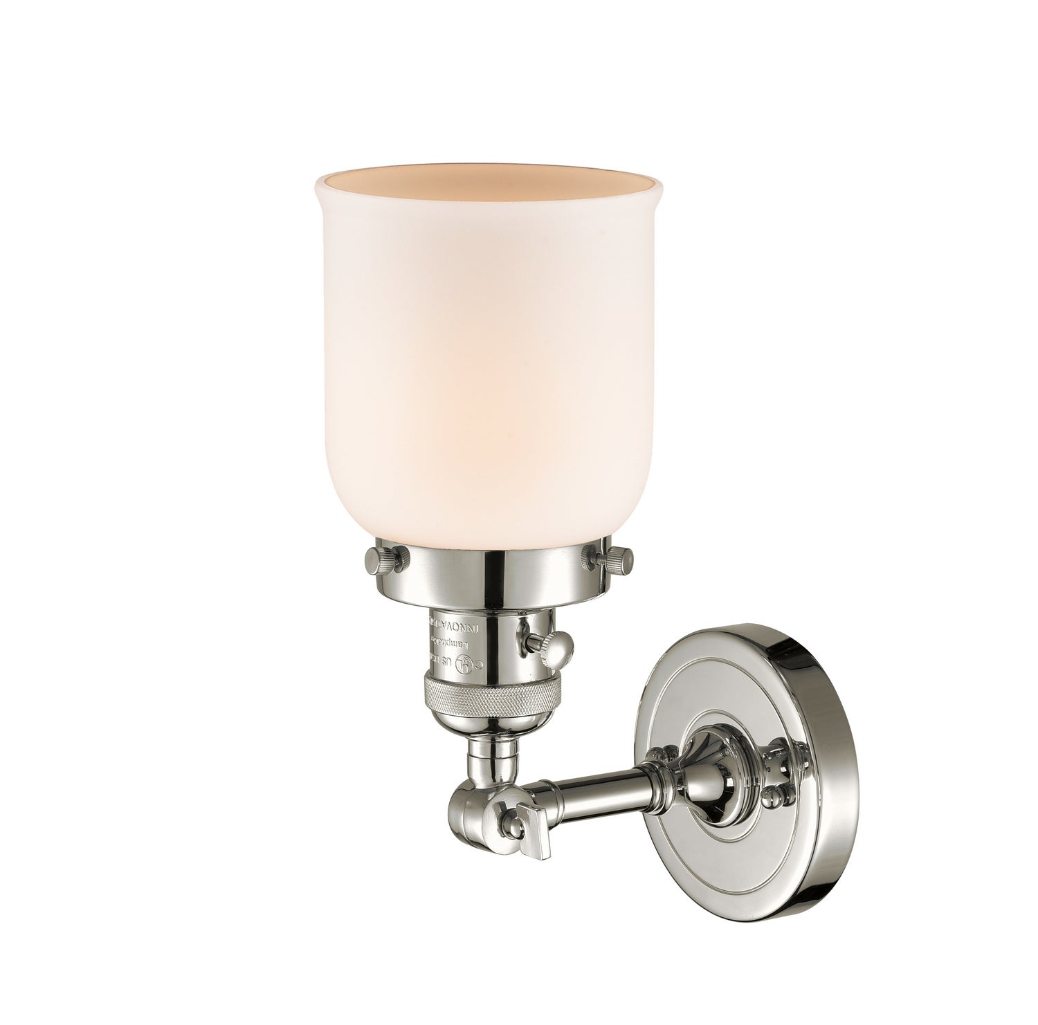 Innovations - 203SW-PN-G51 - One Light Wall Sconce - Franklin Restoration - Polished Nickel