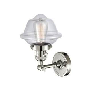 Innovations - 203SW-PN-G532 - One Light Wall Sconce - Franklin Restoration - Polished Nickel