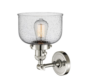 Innovations - 203SW-PN-G74 - One Light Wall Sconce - Franklin Restoration - Polished Nickel