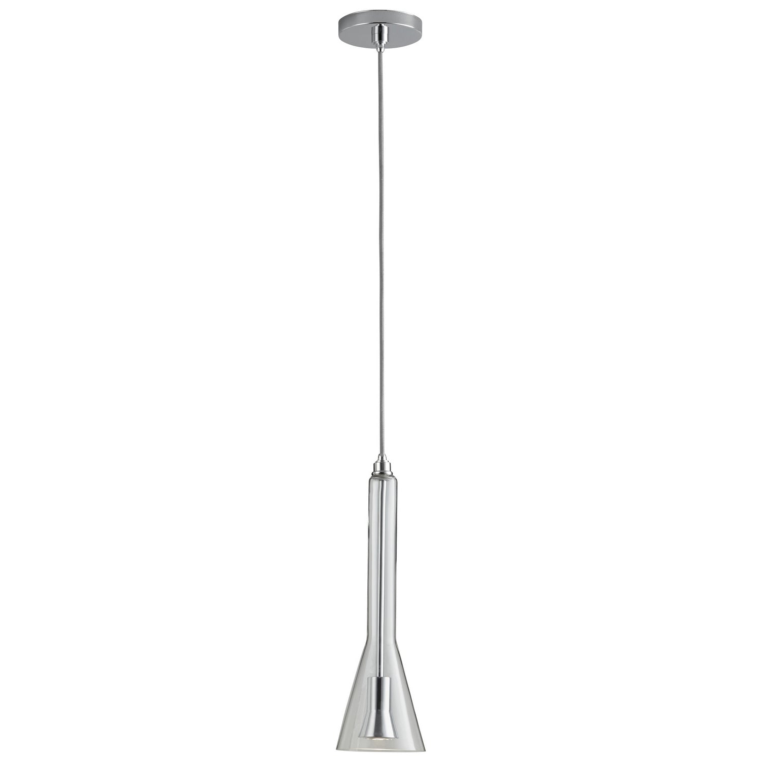 Oxygen - 3-652-14 - LED Pendant - Liberty - Polished Chrome W/ Clear