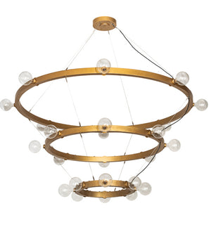 Meyda Tiffany - 194031 - 24 Light Chandelier - Manheim - Gold Metallic