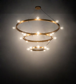 Meyda Tiffany - 194031 - 24 Light Chandelier - Manheim - Gold Metallic