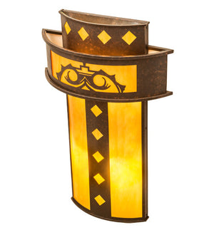 2nd Avenue - 751263.22 - Four Light Wall Sconce - Tiara - Copper Rust