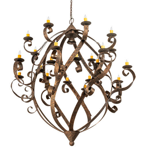 2nd Avenue - 871341.80.016T - LED Chandelier - Caliope - Rococco