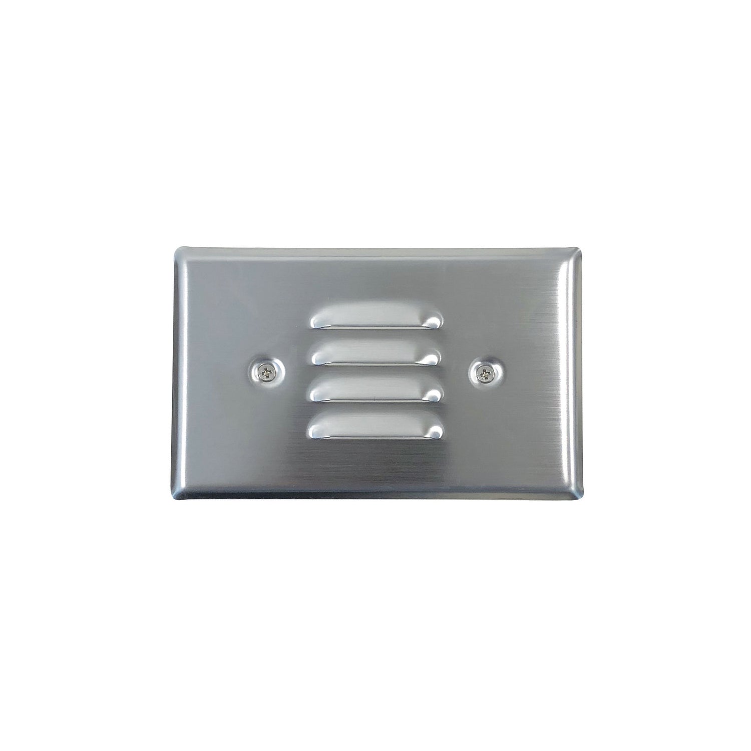 Nora Lighting - NSW-6619BN - Step 1.44W 90+Cri LED Louver W - Rec Step Light LED & Inc - Brushed Nickel