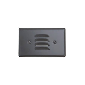 Nora Lighting - NSW-6619BZ - Step 1.44W 90+Cri LED Louver W - Rec Step Light LED & Inc - Bronze