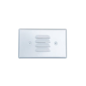 Nora Lighting - NSW-6619W - Step 1.44W 90+Cri LED Louver W - Rec Step Light LED & Inc - White