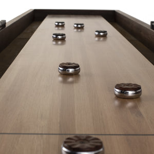 Nuevo - HGDA717 - Gaming Table - Shuffleboard - Smoked