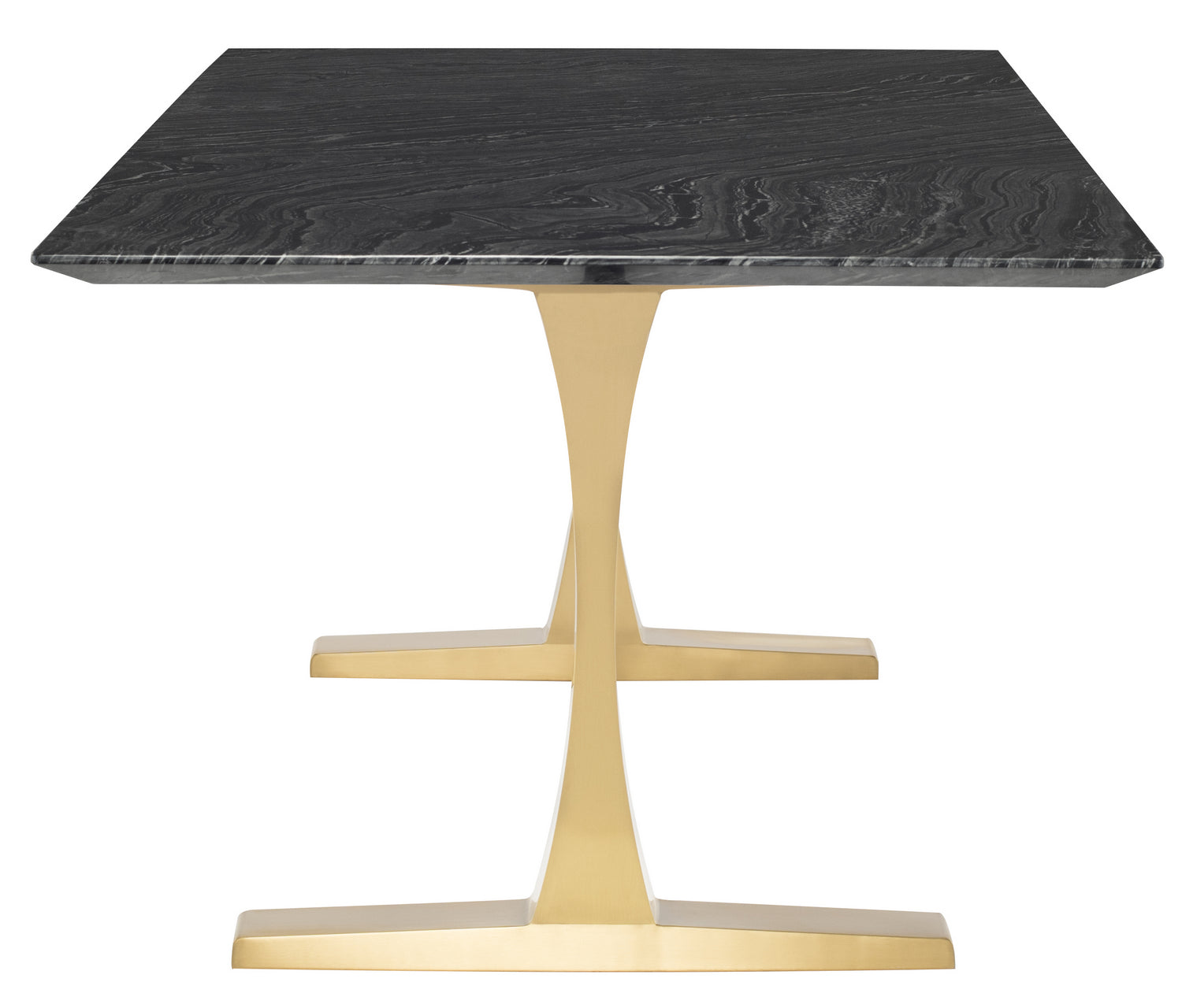 Nuevo - HGNA483 - Dining Table - Toulouse - Black Wood Vein