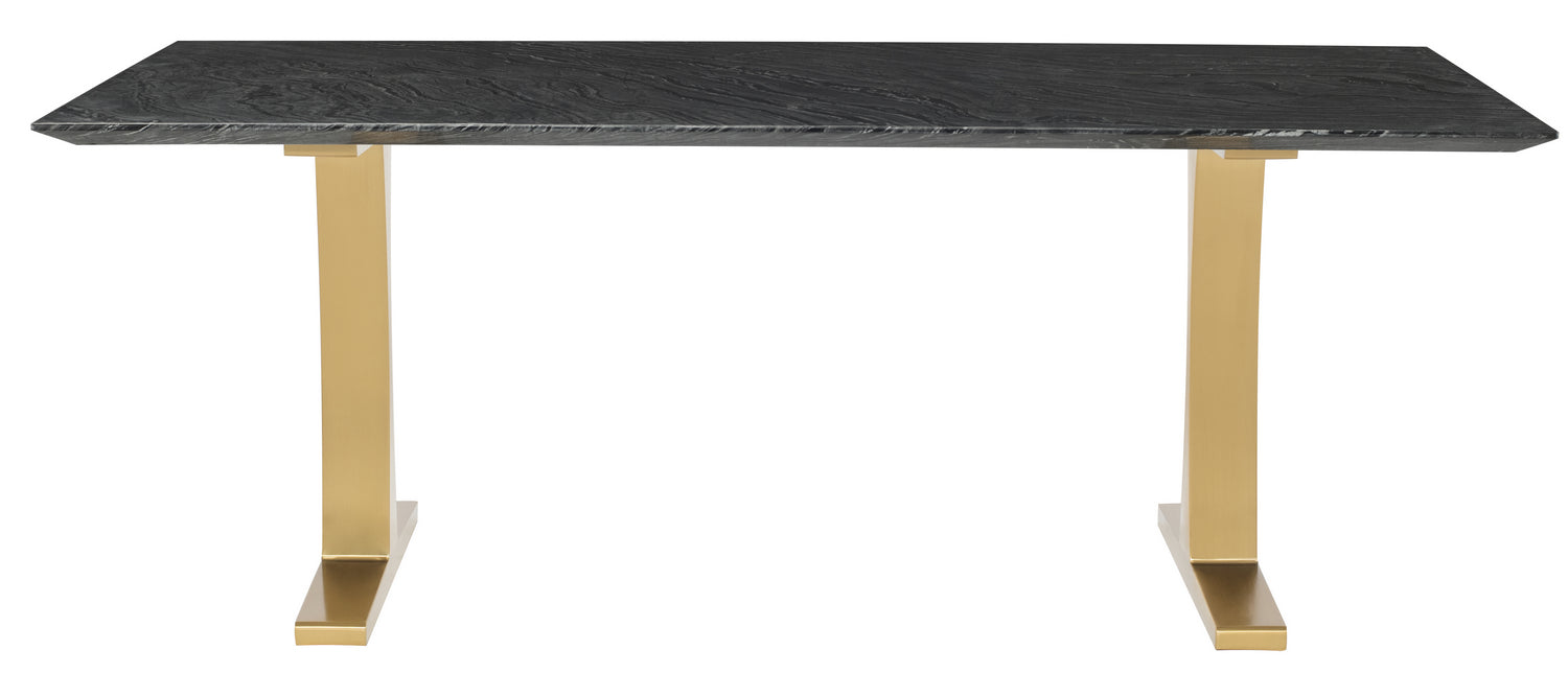 Nuevo - HGNA483 - Dining Table - Toulouse - Black Wood Vein