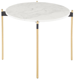 Nuevo - HGNA486 - Side Table - Pixie - White