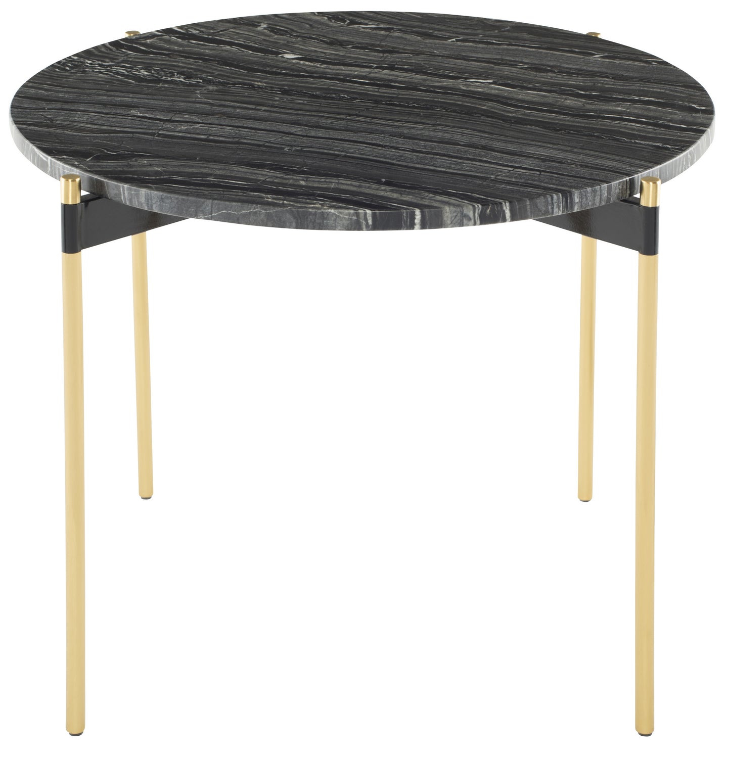 Nuevo - HGNA487 - Side Table - Pixie - Black Wood Vein