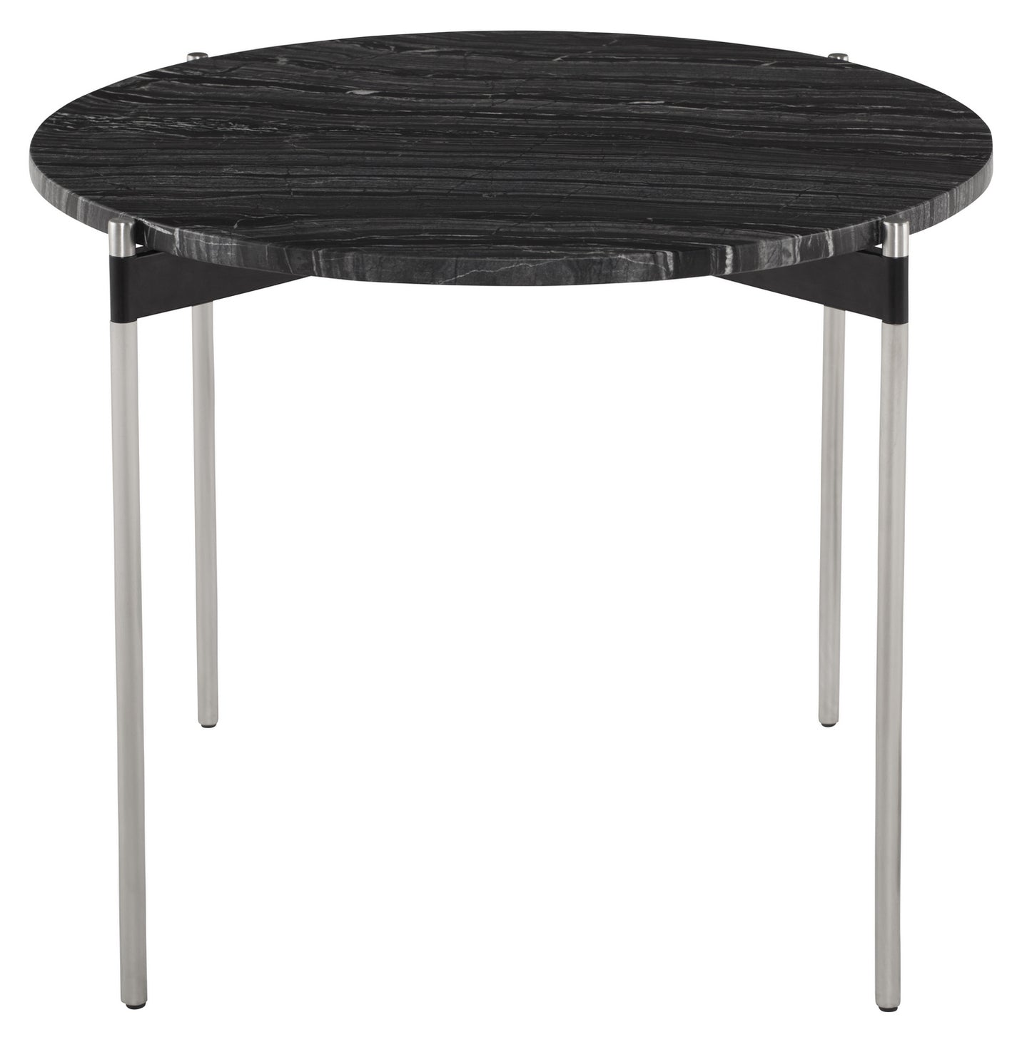 Nuevo - HGNA489 - Side Table - Pixie - Black Wood Vein