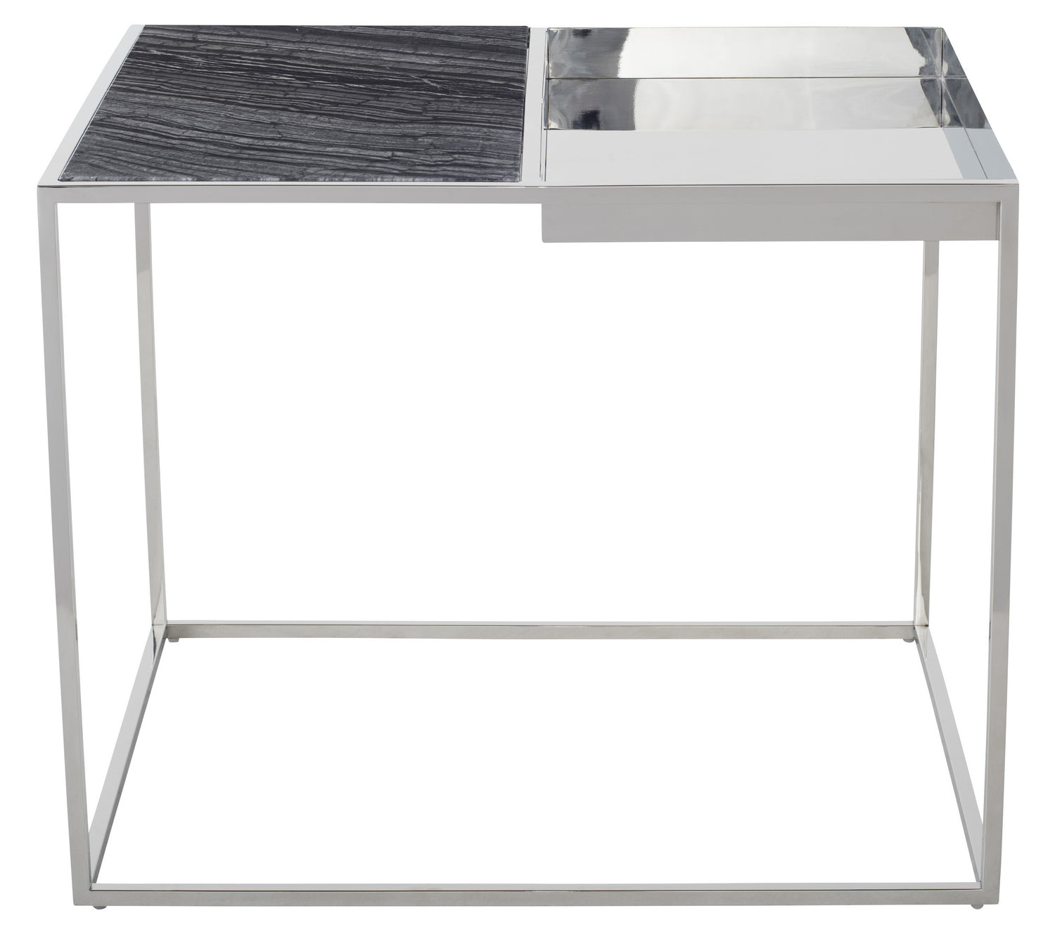 Nuevo - HGNA521 - Side Table - Corbett - Black Wood Vein