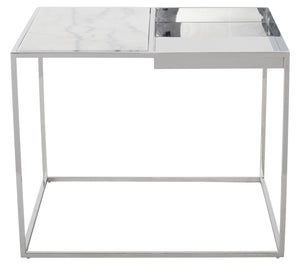 Nuevo - HGNA522 - Side Table - Corbett - White