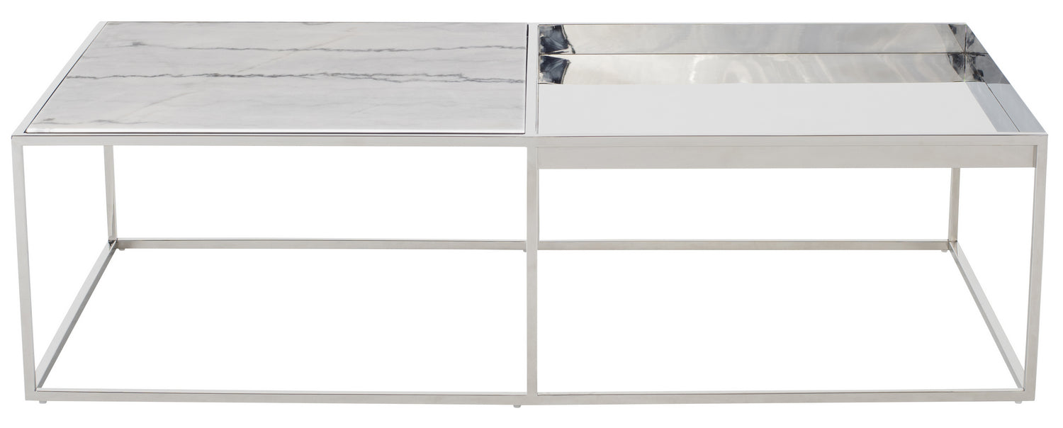 Nuevo - HGNA528 - Coffee Table - Corbett - White