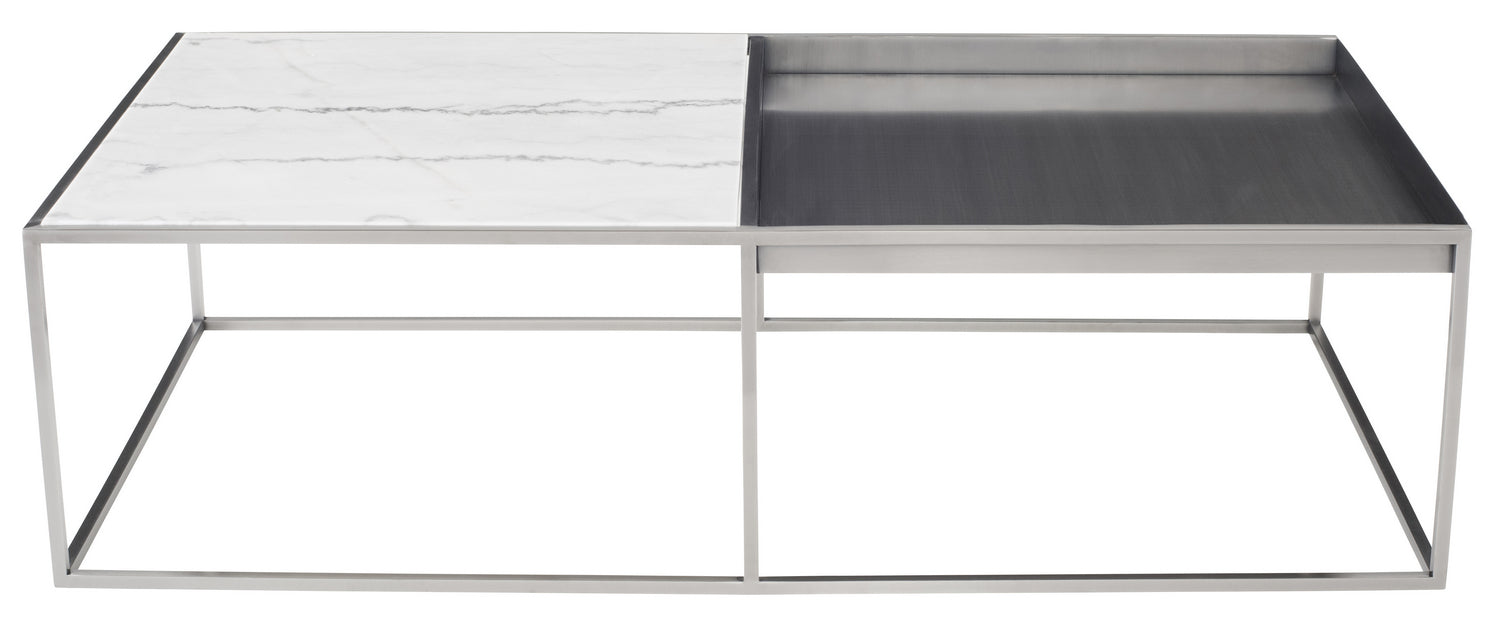 Nuevo - HGNA531 - Coffee Table - Corbett - White