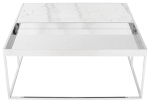 Nuevo - HGNA534 - Coffee Table - Corbett - White