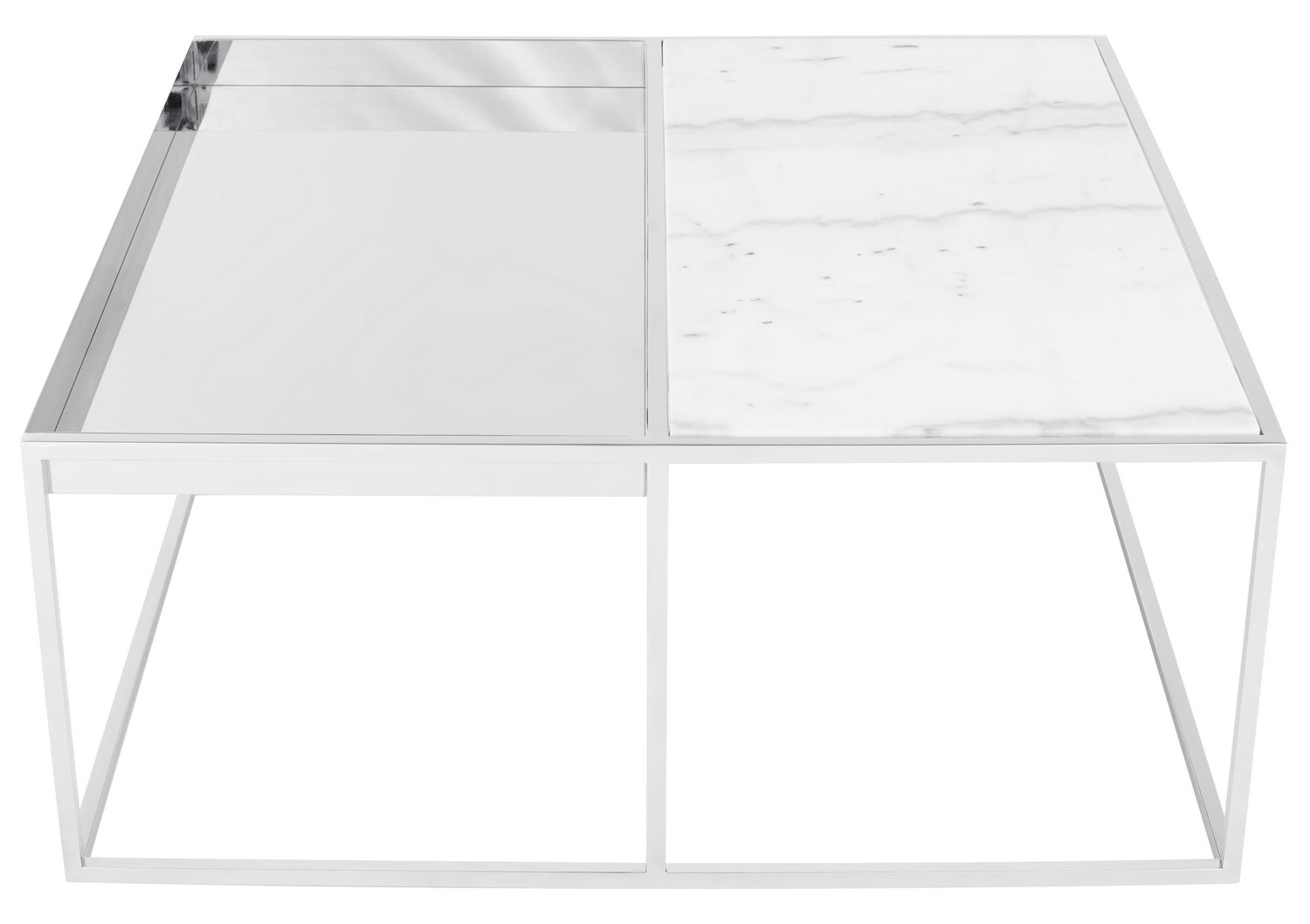 Nuevo - HGNA534 - Coffee Table - Corbett - White