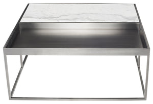 Nuevo - HGNA537 - Coffee Table - Corbett - White