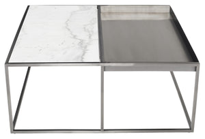 Nuevo - HGNA537 - Coffee Table - Corbett - White